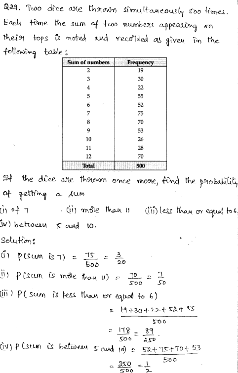 Solved CBSE Sample Papers for Class 9 Maths Paper 1 16