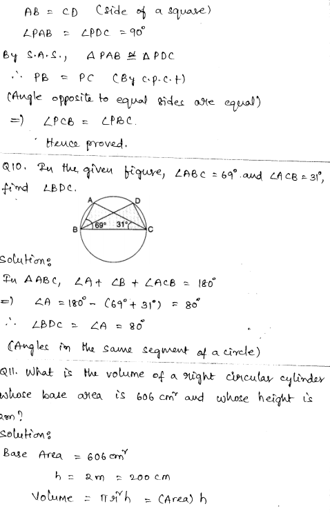 Maths Sample Papers for Class 9 Set 3 4