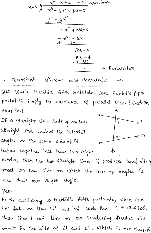 CBSE Sample Papers for Class 9 Maths Solved paper 6 7