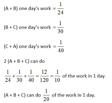 Time and Work Questions 3