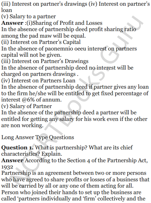 NCERT Solutions for Class 12 Accountancy Chapter 1 Accounting for Partnership Basic Concepts 18