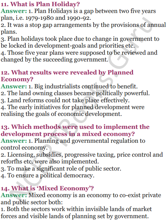 NCERT Solutions for Class 12 Political Science Chapter 3 Politics of Planned Development 13