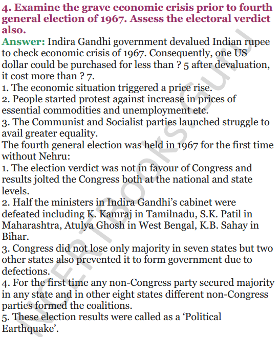 NCERT Solutions for Class 12 Political Science Chapter 5 Challenges to and Restoration of Congress System 23