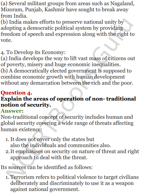 NCERT Solutions for Class 12 Political Science Chapter 7 Security in the Contemporary World 22