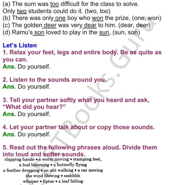NCERT Solutions for Class 4 English Unit-5 Poem Pont be afraid of the dark 5