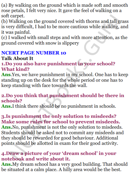 NCERT Solutions for Class 4 EVS Chapter 1 Going To School 9