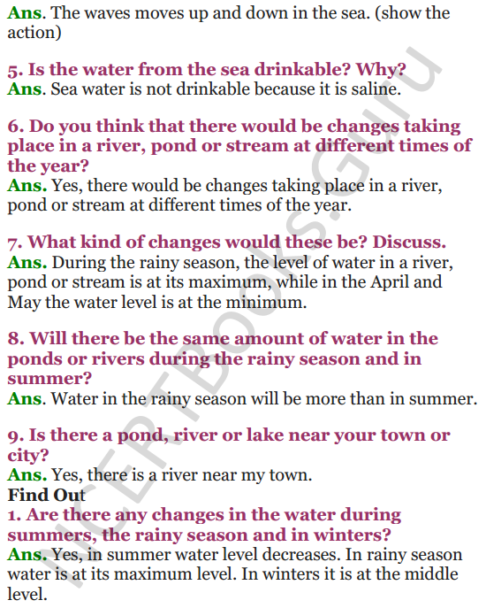 NCERT Solutions for Class 4 EVS Chapter 13 A River’s Tale 4