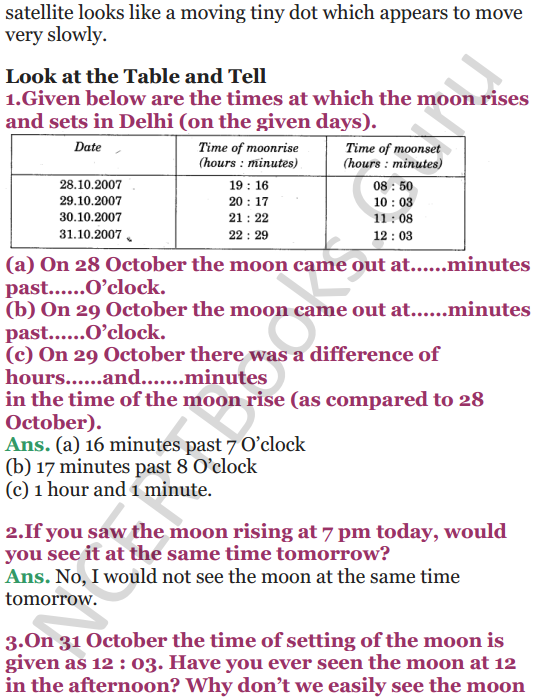 NCERT Solutions for Class 5 EVS Chapter 11 Sunita In Space 8