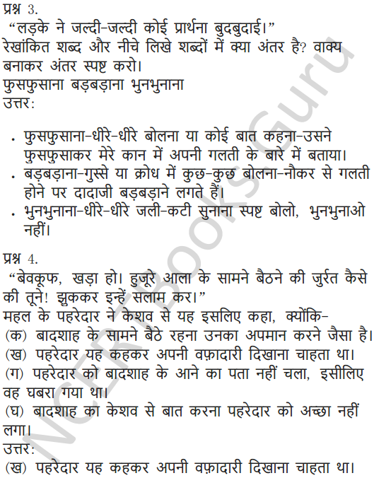 NCERT Solutions for Class 5 Hindi Chapter 4 नन्हा फनकार 6
