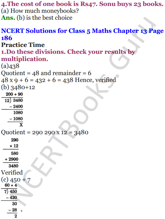 NCERT Solutions for Class 5 Maths Chapter 13 Ways To Multiply And Divide 27
