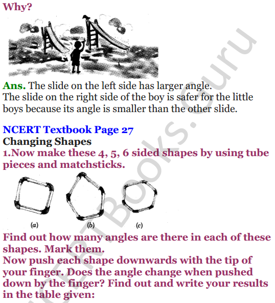 NCERT Solutions for Class 5 Maths Chapter 2 Shapes And Angles 12