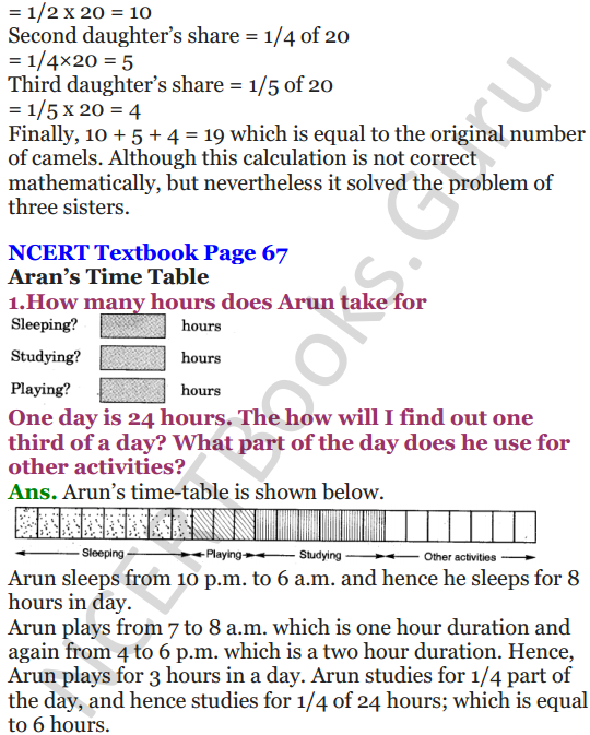 NCERT Solutions for Class 5 Maths Chapter 4 Parts And Wholes 20