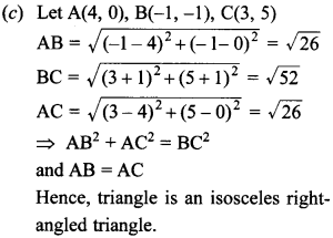 MCQ Questions for Class 10 Maths Coordinate Geometry with Answers 16