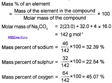 Plus One Chemistry Chapter Wise Questions and Answers Chapter 1 Some Basic Concepts of Chemistry 16